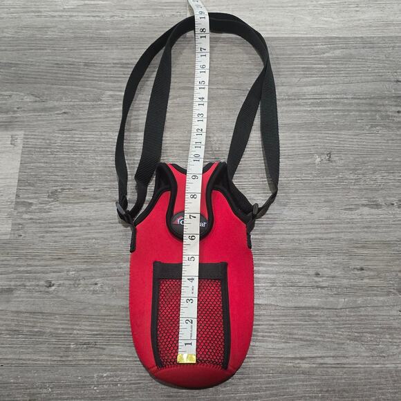 Carnival Cruise Line Insulated Water Bottle Carrier Bag ID Holder Shoulder Strap - Picture 4 of 6